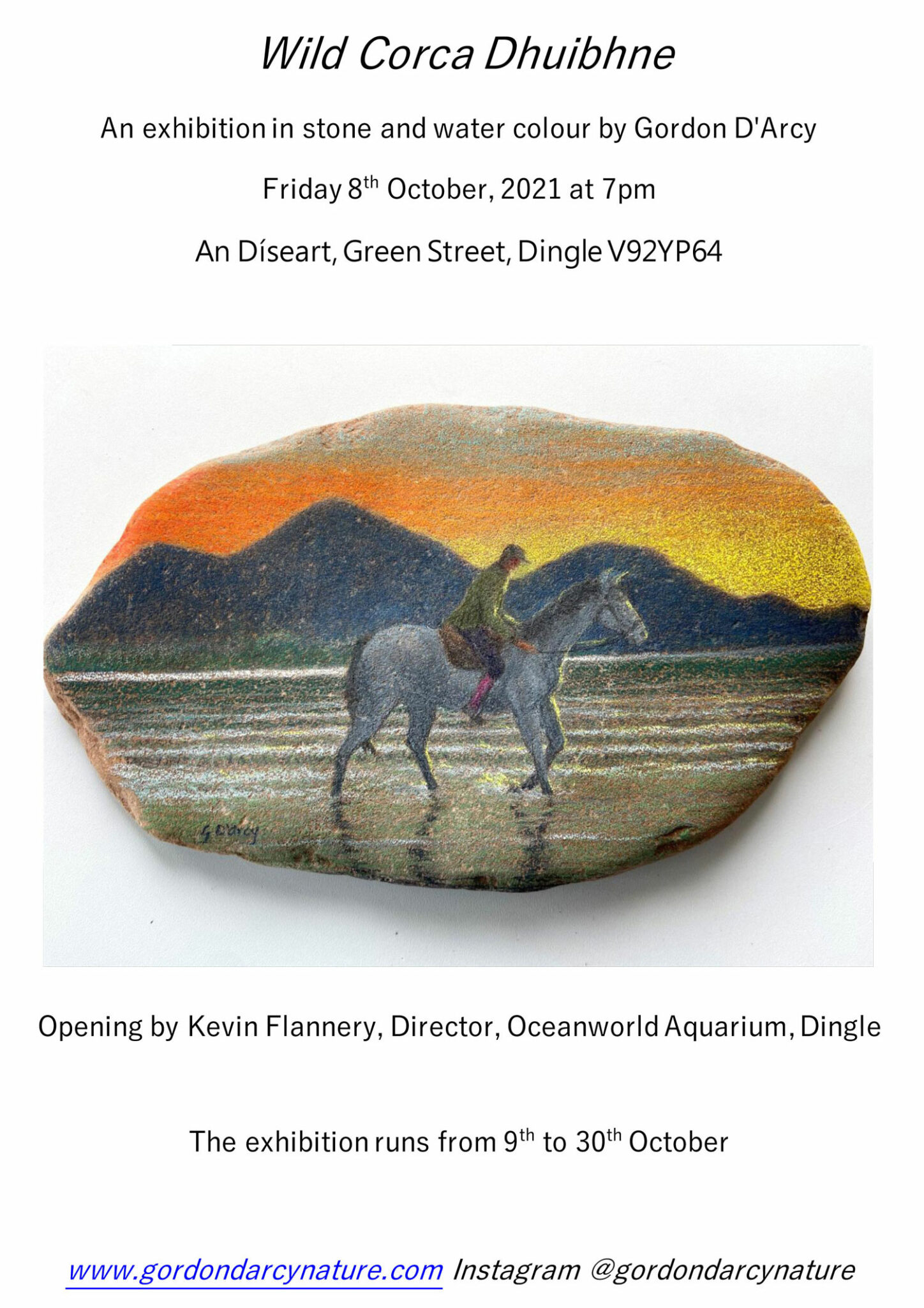 Gordon D'Arcy exhibition Díseart Institute of Irish Spirituality and