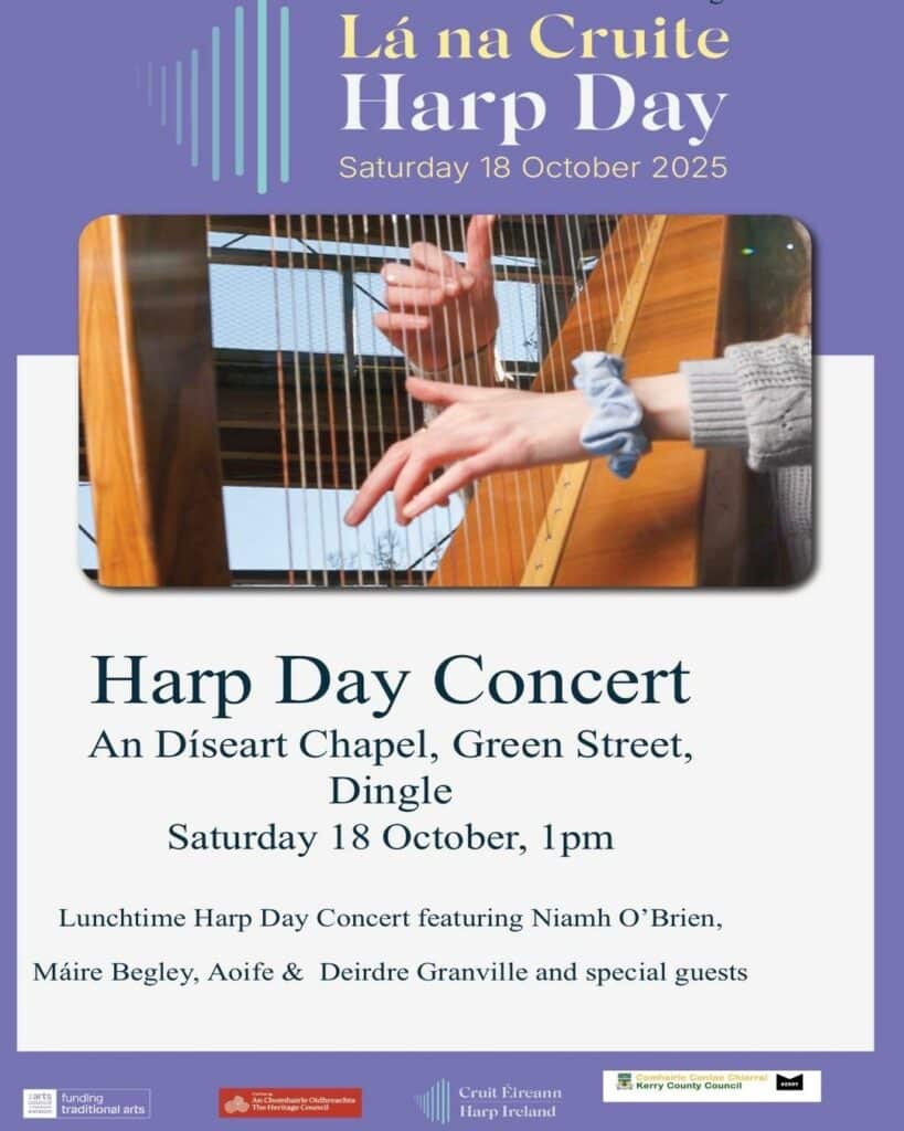 Poster for Concert for National Harp Day