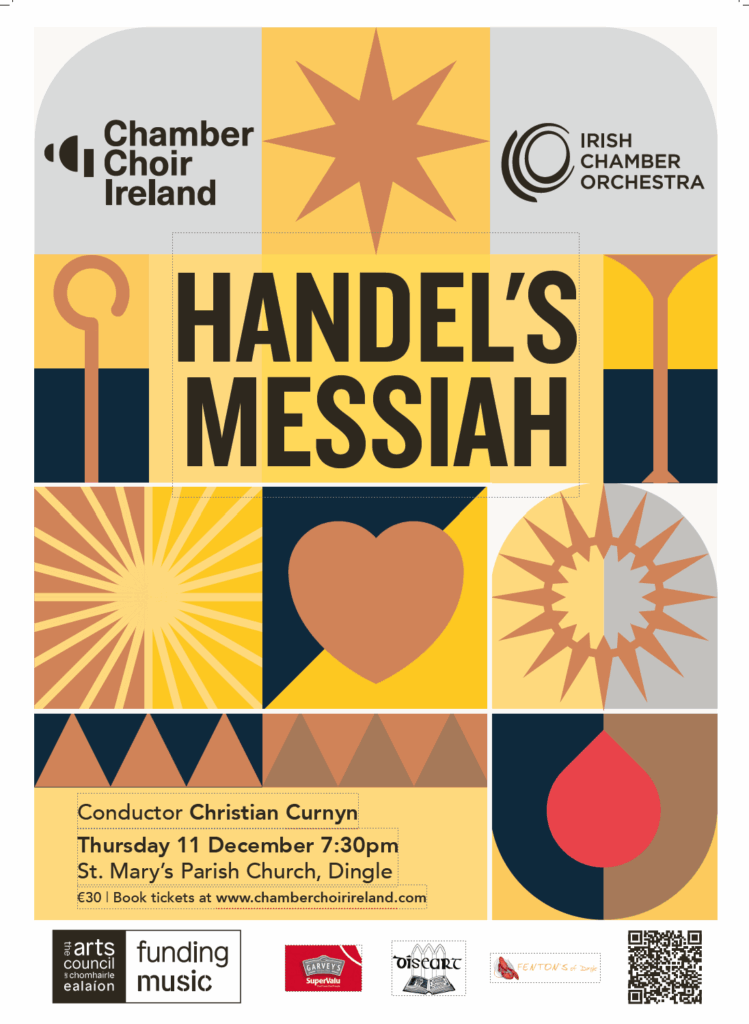 Poster for performance of Handel's Messiah